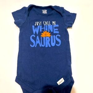 Baby boy onesie size 0-3 months